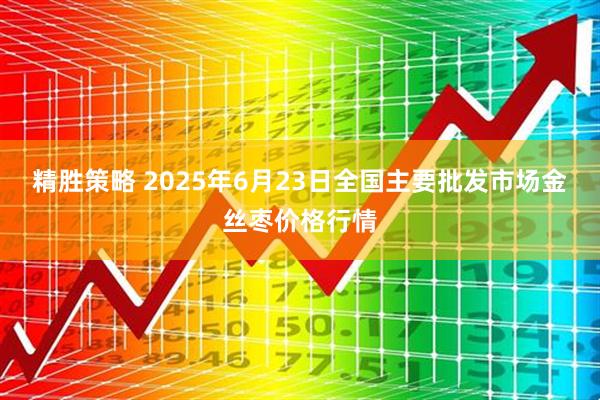精胜策略 2025年6月23日全国主要批发市场金丝枣价格行情